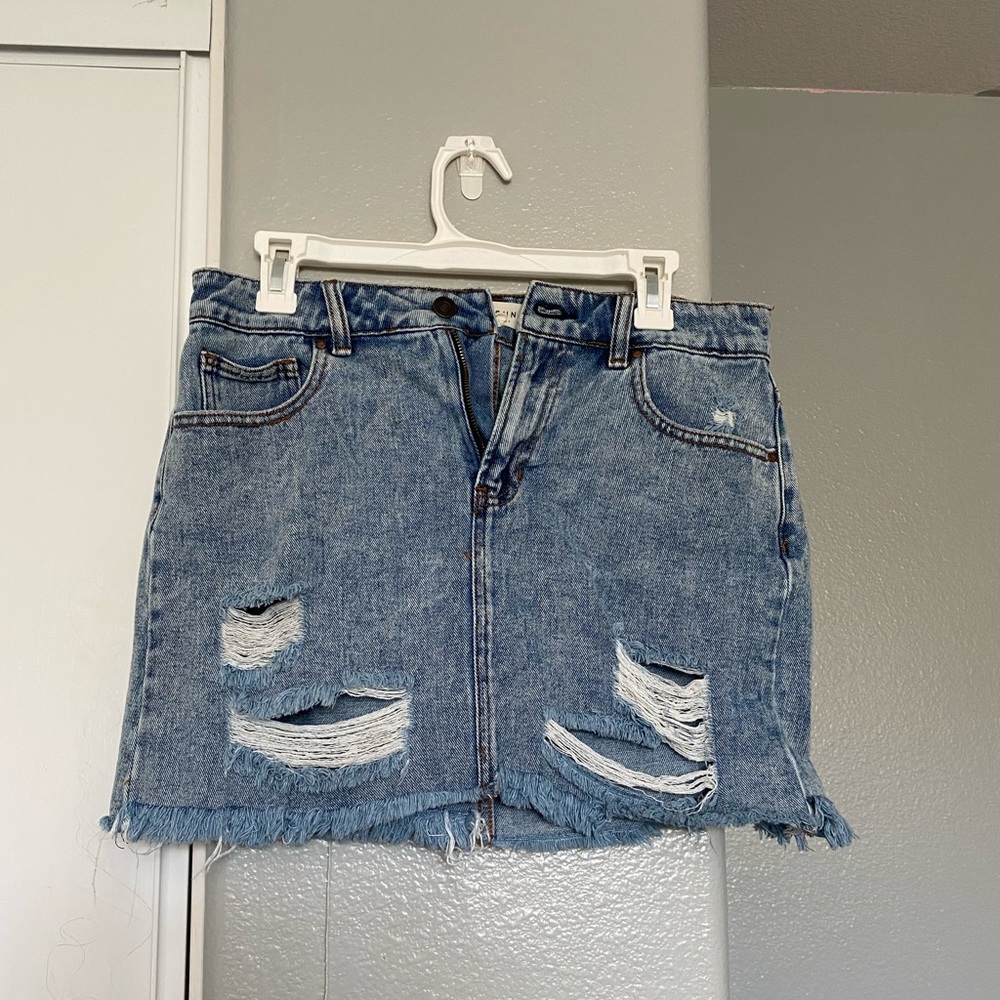 Denim skirt